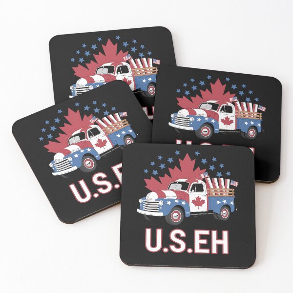 Item preview, Patriotic Truck USEH American Canadian 4th Of July designed and sold by milanforbes.
