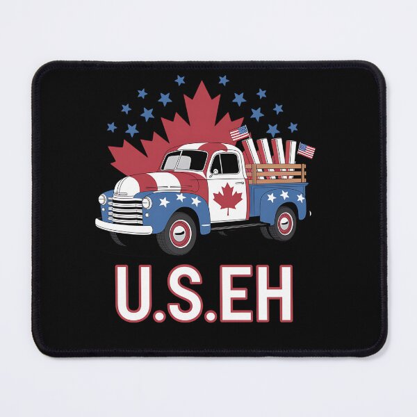 Item preview, Patriotic Truck USEH American Canadian 4th Of July designed and sold by milanforbes.