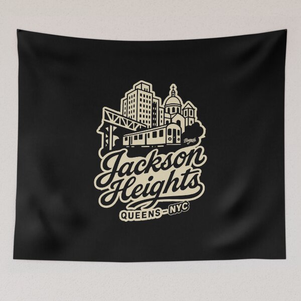 Item preview, Jackson Heights Queens Skyline Pride designed and sold by Boogosh.