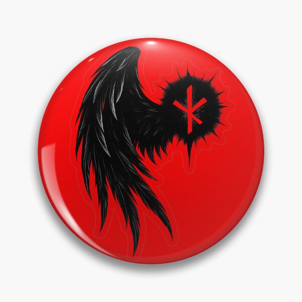 Item preview, Seraphim Wing Rune — MLOSA Sacred Emblem designed and sold by MLOSA.