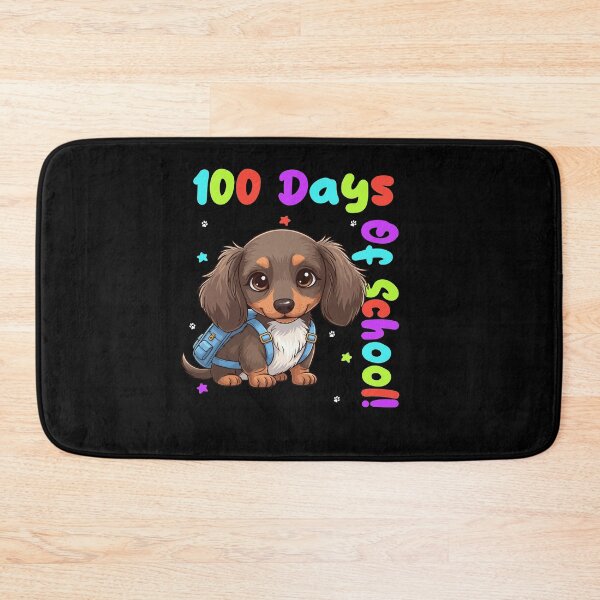 Item preview, Cute Dachshund Dog 100 Days of School Celebration Design - Dog Lovers designed and sold by The Real Life Symphony.