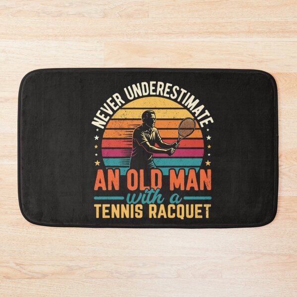 Item preview, Never Underestimate an Old Man With Tennis Sports Lover designed and sold by Clairenity Studio.
