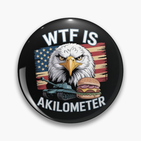 Item preview, WTF Is A Kilometer Meme 4th Of July In Back  designed and sold by RoyTill0Art.