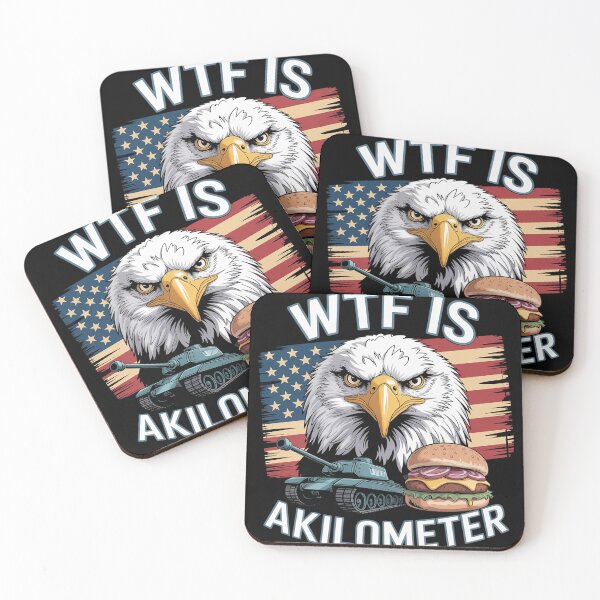 Item preview, WTF Is A Kilometer Meme 4th Of July In Back  designed and sold by RoyTill0Art.