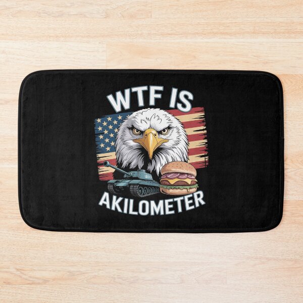 Item preview, WTF Is A Kilometer Meme 4th Of July In Back  designed and sold by RoyTill0Art.