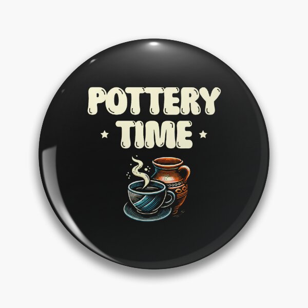 Item preview, Pottery Time Ceramics Clay Potter Kiln Pot Making designed and sold by ArleneJene.