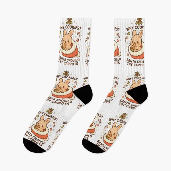 Item preview, Santa Bunny Snack Break designed and sold by Bettybee00.