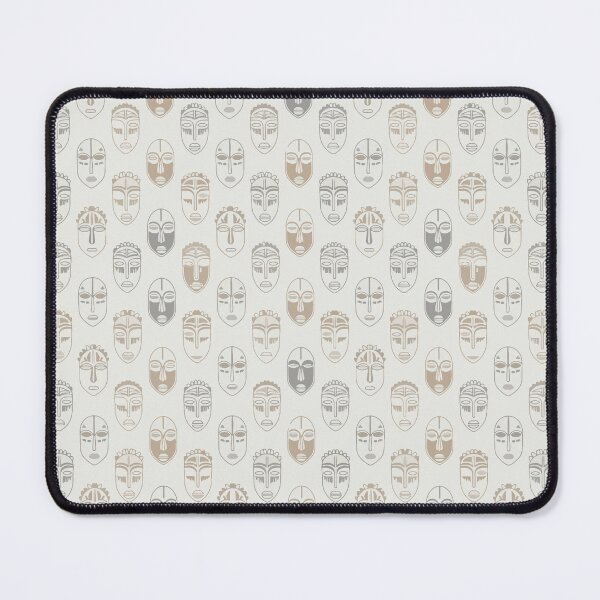 Item preview, African mask pattern designed and sold by SineCreatives.