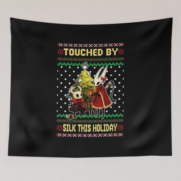 Item preview, Touched By Silk This Holiday Hollow Knight Ugly Christmas Sweater designed and sold by halloatss2692.