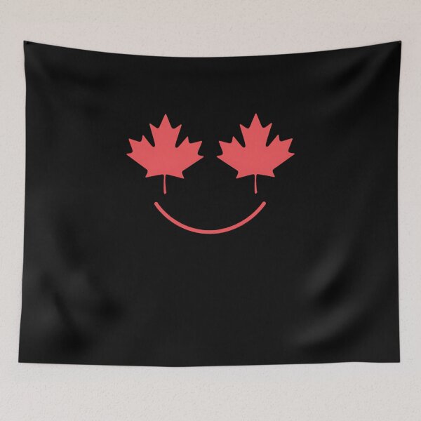 Item preview, Happy Canada Day Funny Smile Canadian Flag designed and sold by VasilisLamArt.
