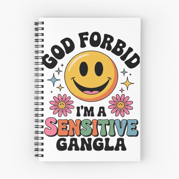 Item preview, Groovy Funny God Forbid I'm A Sensitive Gangsta Cute Cozy  designed and sold by RuthGAArt.