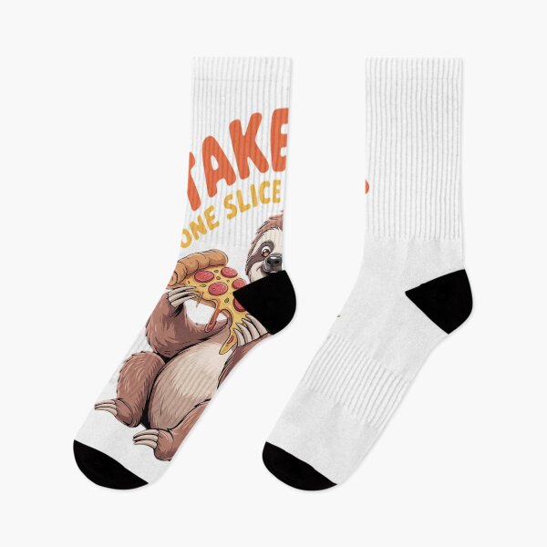 Item preview, Cute Sloth Is Eating Pizza Take Life One Slice At A Time designed and sold by Rrettgison.