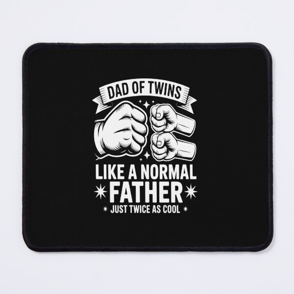 Item preview, Dad of Twins  Father twice as cool Father's Day Twin Dad designed and sold by Rrettgison.