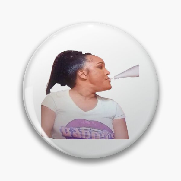 Item preview, natalie nunn blowing vape smoke big chin baddies meme  designed and sold by ctrlculture.