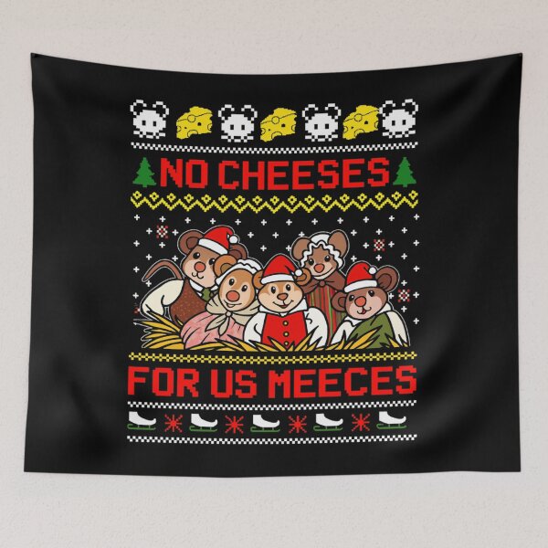 Item preview, No Cheeses For Us Meeces Christmas designed and sold by mesmary.
