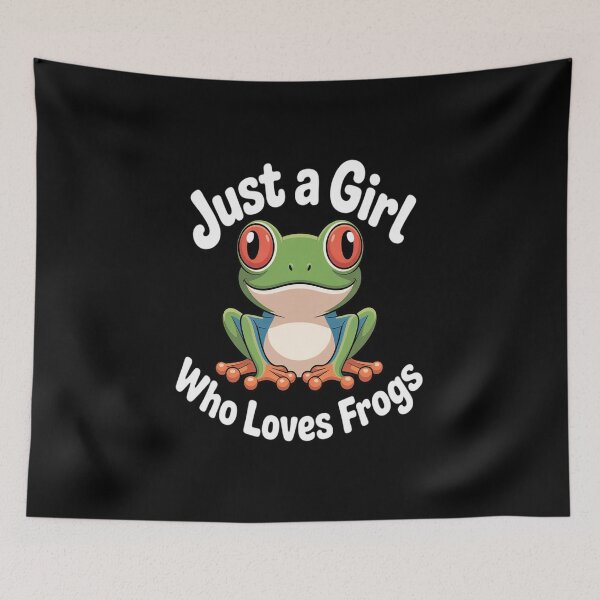 Item preview, Just A Girl Who Love Rainforest Amphibian Red Eyed designed and sold by Rrettgison.