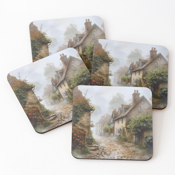 Item preview, Misty Village Lane designed and sold by All About DigiCraft by Fedelina.