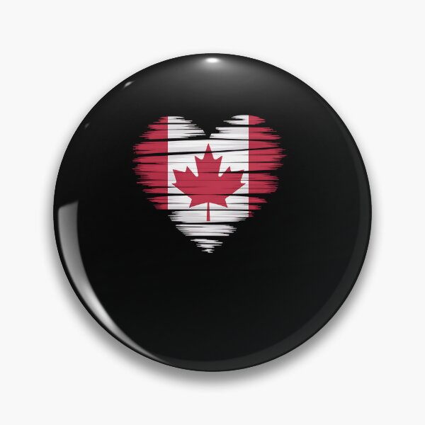 Item preview, Canadian Flag - Canada Day - Heart Maple Leaf Canada designed and sold by estellaken.