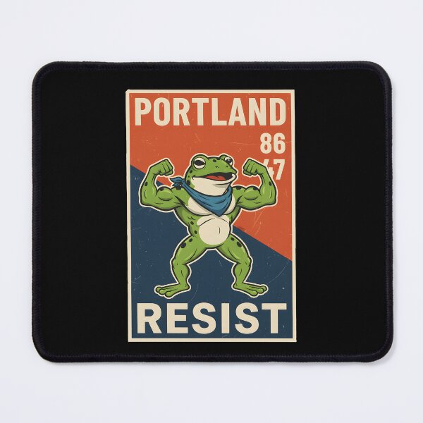 Item preview, Portland Frog Protest Shirt, Anti ICE Shirt, Anti Fascism Shirt, Vintage Activist Shirt, Resistance Tee, ICE Shirt, Political designed and sold by THREE LITTLE BEANS.