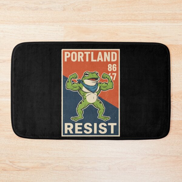 Item preview, Portland Frog Protest Shirt, Anti ICE Shirt, Anti Fascism Shirt, Vintage Activist Shirt, Resistance Tee, ICE Shirt, Political  designed and sold by THREE LITTLE BEANS.
