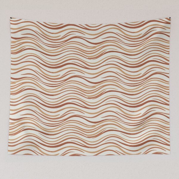 Item preview, Soft rolling wave lines designed and sold by SineCreatives.