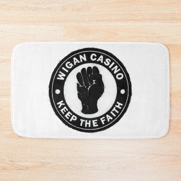 Item preview, Northern Soul Wigan Casino embroidered patch effect designed and sold by fatbanana.