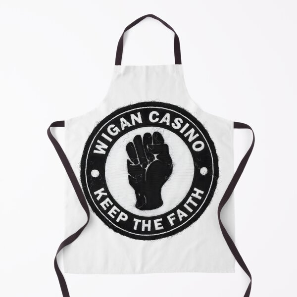 Item preview, Northern Soul Wigan Casino embroidered patch effect designed and sold by fatbanana.