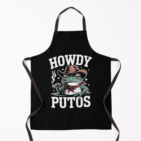 Item preview, Howdy Putos Frog Funny Western Cowboy Humor designed and sold by RuthGAArt.
