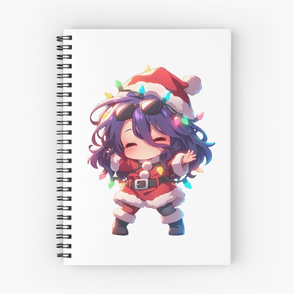 Item preview, Izuna Hatsuse Christmas Lights No Game No Life Anime Girl Santa Chibi Holiday Cheer designed and sold by HumbertoValveno.