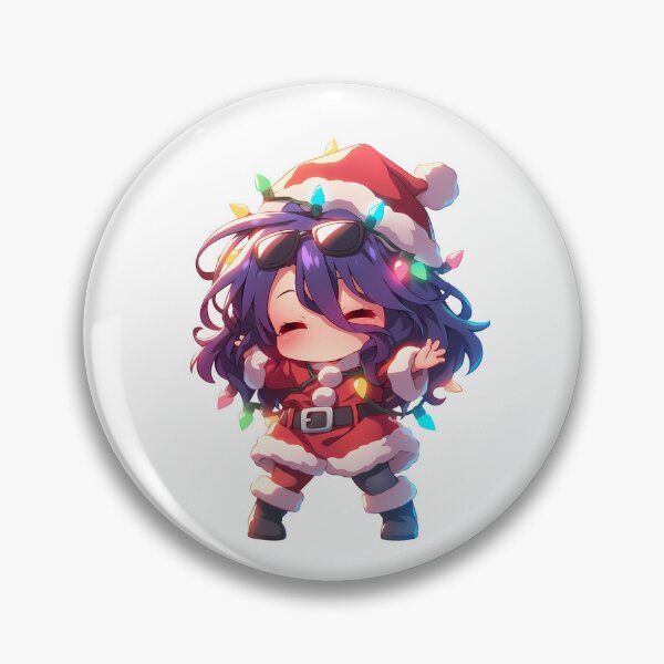 Item preview, Izuna Hatsuse Christmas Lights No Game No Life Anime Girl Santa Chibi Holiday Cheer designed and sold by HumbertoValveno.