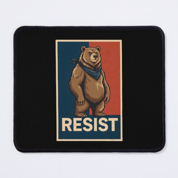 Item preview, Protest Bear Shirt, Anti ICE Shirt, Anti Fascism Shirt, Vintage Activist Shirt, Resistance Tee, ICE Shirt, Political designed and sold by THREE LITTLE BEANS.