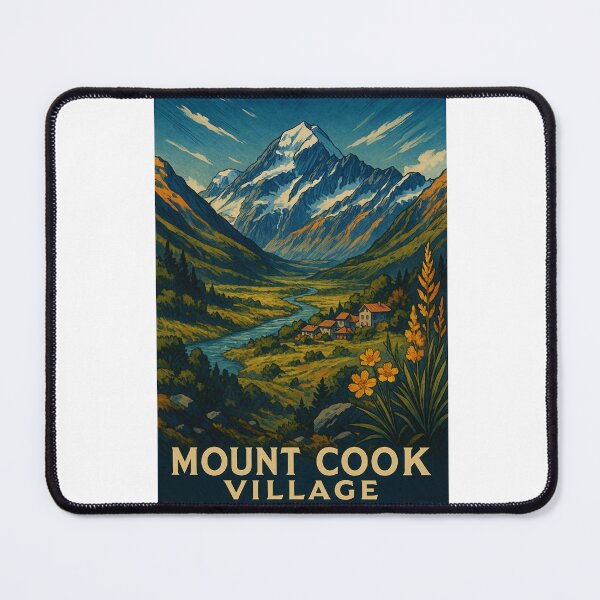Item preview, Mount Cook Valley View, New Zealand designed and sold by Aryabek.