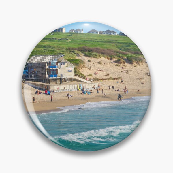 Item preview, Fistral Beach RNLI Lifeguard Station designed and sold by Alisonchambers2.