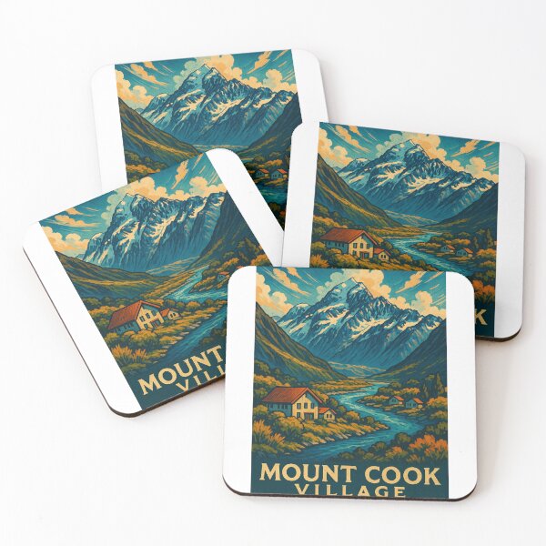 Artikelvorschau, Aoraki Sunrise, Mount Cook Village, Neuseeland entworfen und verkauft von Aryabek.