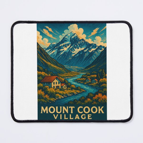 Item preview, Aoraki Sunrise, Mount Cook Village, New Zealand designed and sold by Aryabek.