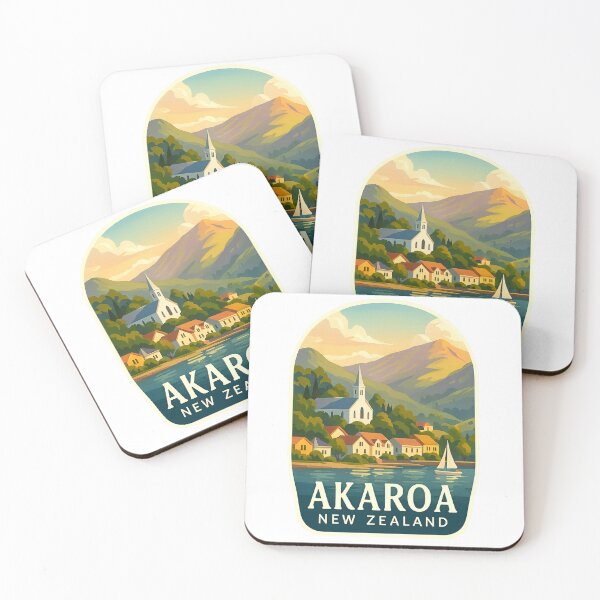 Item preview, Akaroa Harbour View, New Zealand designed and sold by Aryabek.
