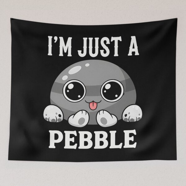 Item preview, I'm Just A Pebble Dandy's World designed and sold by TiaGorczany.