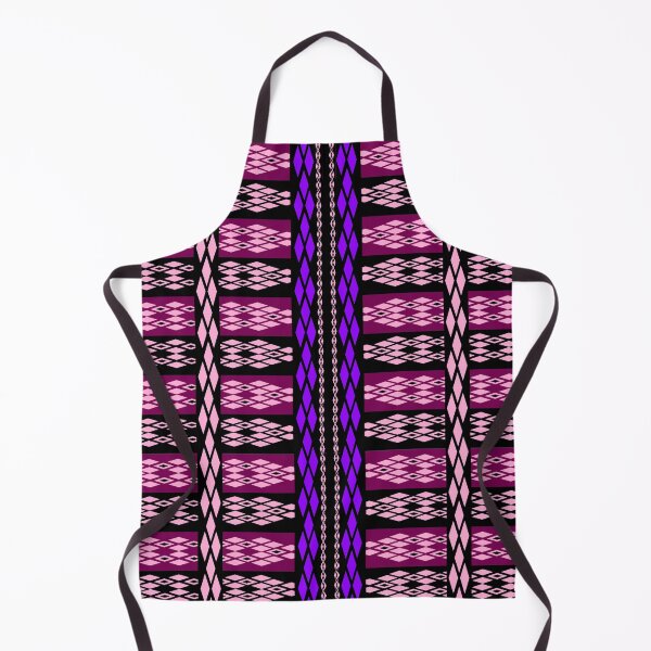 Item preview, Thai ethnic style pattern - Tree line with pink & purple designed and sold by Sukjai@Design.