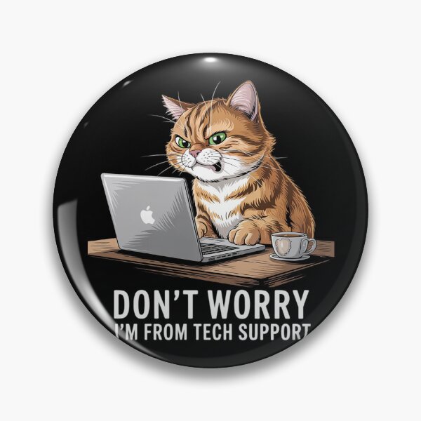 Artikelvorschau, Keine Sorge, ich bin vom technischen Support. entworfen und verkauft von RoyTill0Art.