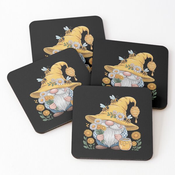 Item preview, Bee Gnome Daisy Flowers designed and sold by Elenasriveras.