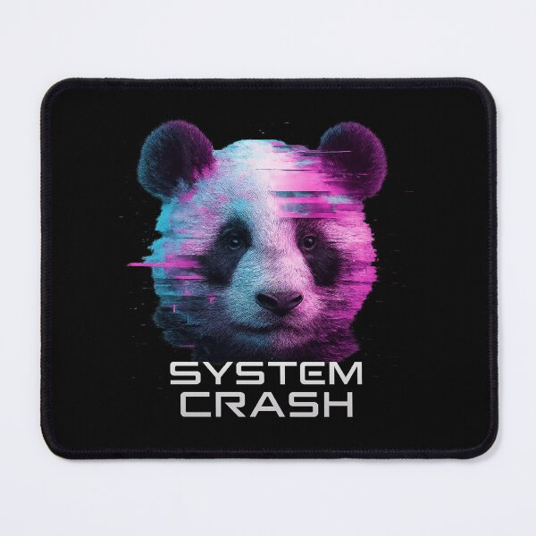 Item preview, System Crash - Glitched Panda Head designed and sold by MKreative Studio.