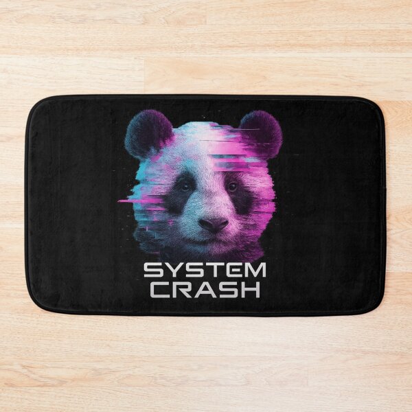 Item preview, System Crash - Glitched Panda Head designed and sold by MKreative Studio.