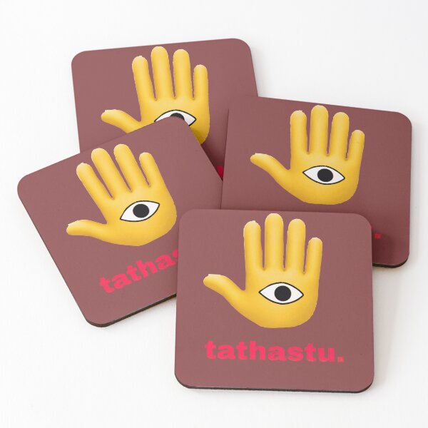 Item preview, Tathastu Blessing Hand - Mystical Symbol Design designed and sold by UrbanEchoHub.