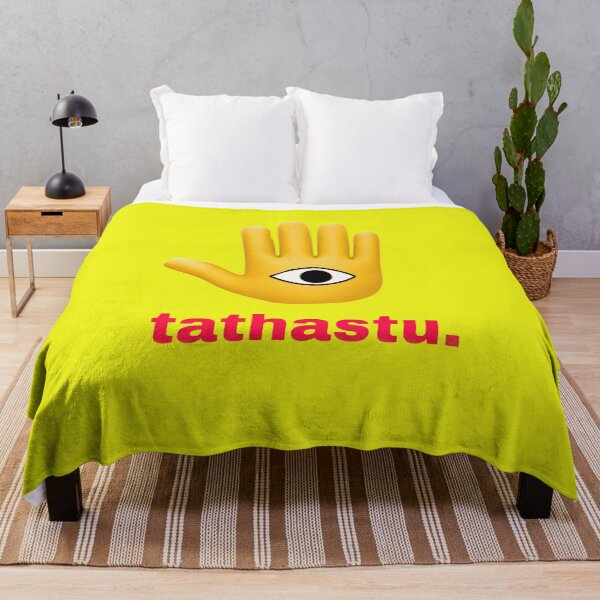 Item preview, Tathastu Blessing Hand - Mystical Symbol Design designed and sold by UrbanEchoHub.