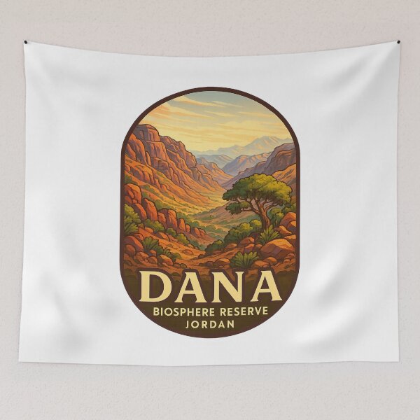 Item preview, Dana Biosphere Reserve Canyon View, Jordan designed and sold by Aryabek.