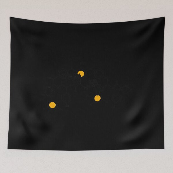 Item preview, Bees Making Honey On Macromolecular Structure designed and sold by ztvmsqhgjiw55.