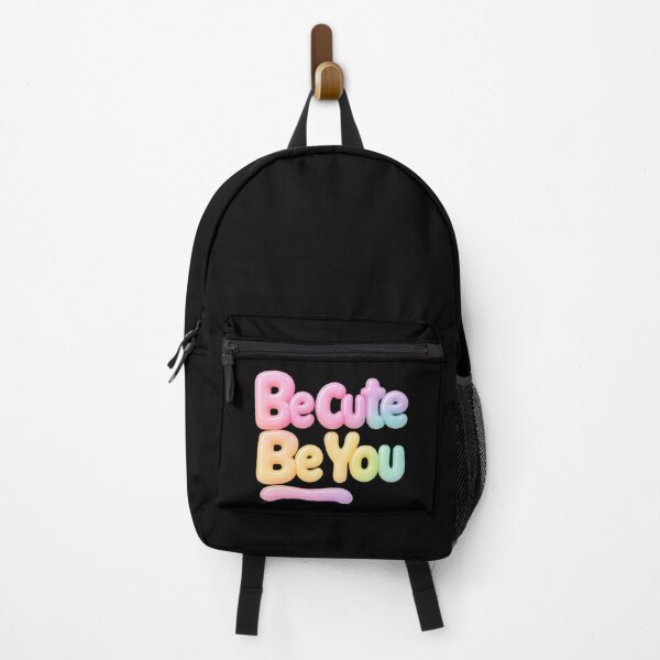 Item preview, Pastel Rainbow Bubble Lettering Be Cute designed and sold by Jirada.
