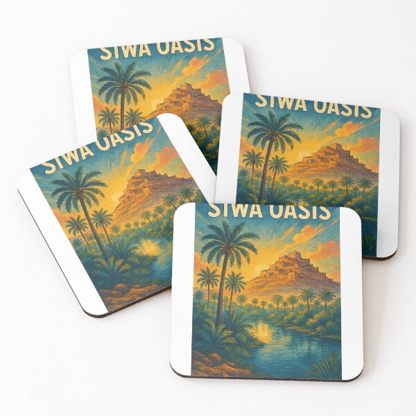 Item preview, Shali Fortress Overlooking Siwa Oasis at Sunrise designed and sold by Aryabek.