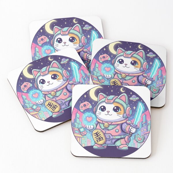 Item preview, Japanese Warrior Cat designed and sold by plastikelectrik.