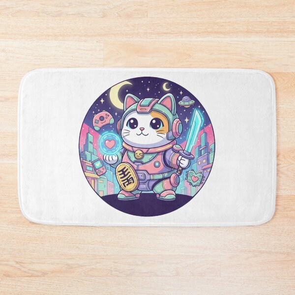 Item preview, Japanese Warrior Cat designed and sold by plastikelectrik.